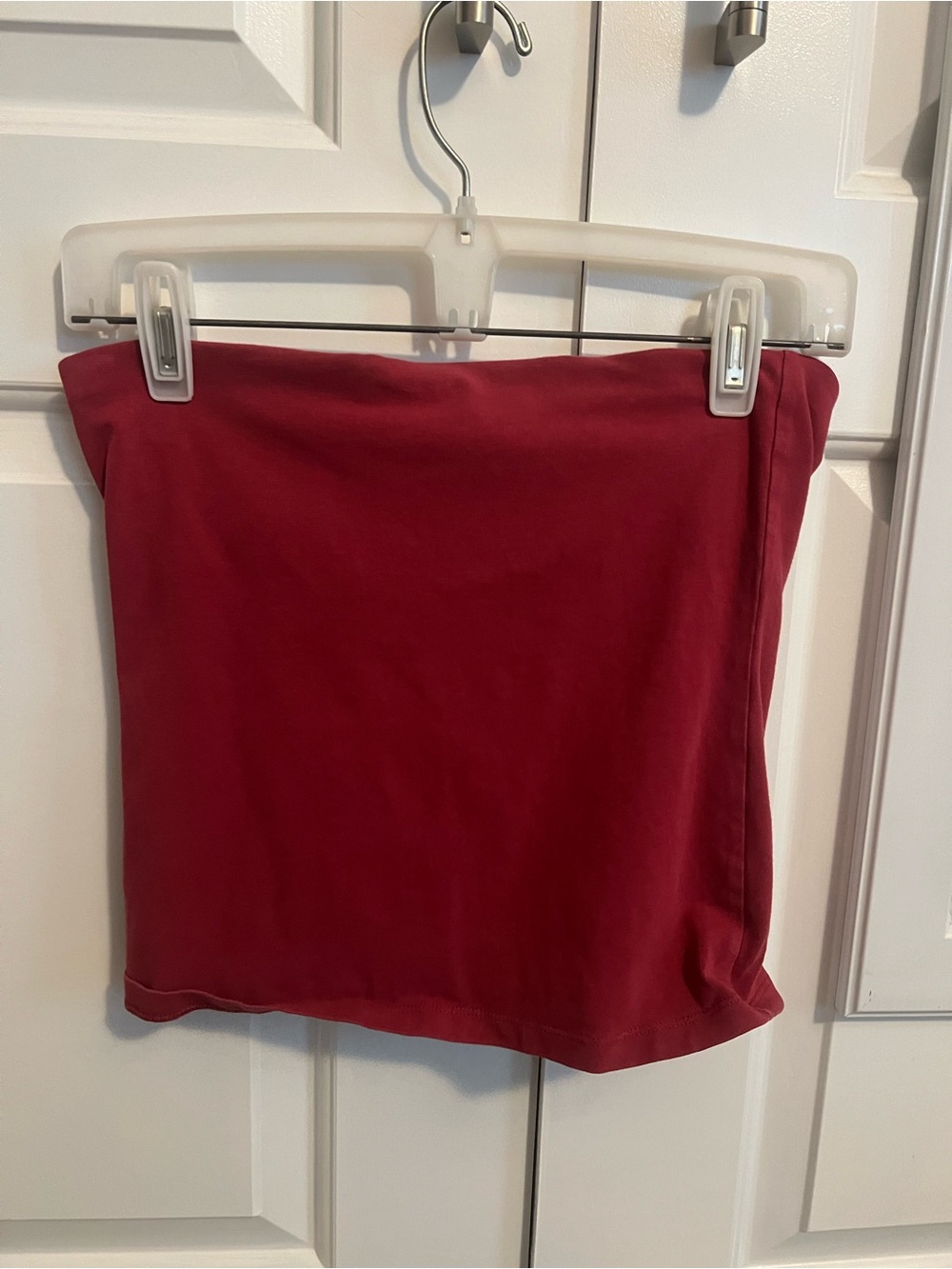 Banana Republic Dark Red Tube Top Size Medium
